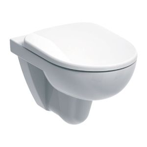 GEBERIT DUOFIX DELTA 21 бял SELNOVA ПРОМО комплект конзолна тоалетна без ринг и казанче за вграждане 
