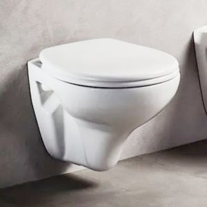 CREAVIT ASMA 49 компактна окачена тоалетна с биде