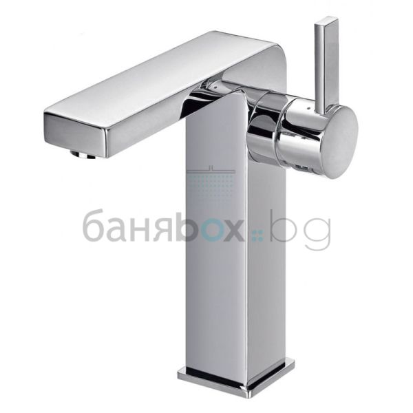 BERGSEE PICASSO смесител за мивка за баня със странична ръкохватка, средно висок 