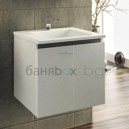 FLEXMEBEL ARRES 55 шкаф с мивка за баня с вратички