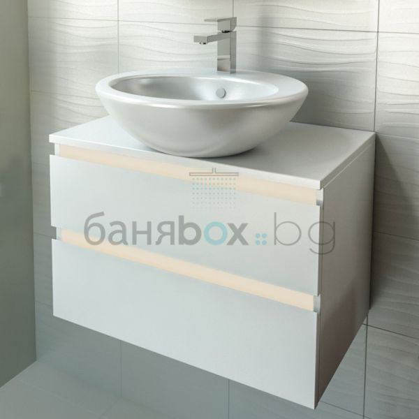 FLEXMEBEL TULIP 65 шкаф за баня с чекмеджета 