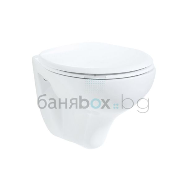 CREAVIT ASMA 49 компактна окачена тоалетна 