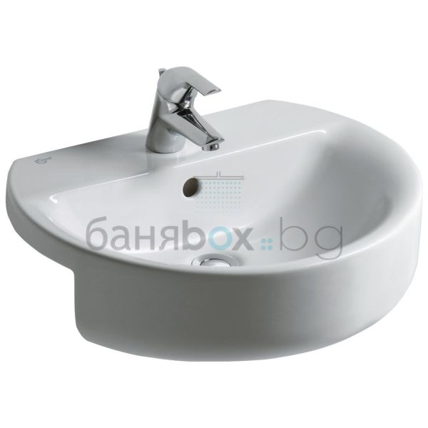 IDEAL STANDARD CONNECT SPHERE мивка за баня за полувграждане 