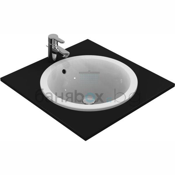 IDEAL STANDARD CONNECT мивка за баня кръгла без отвор 