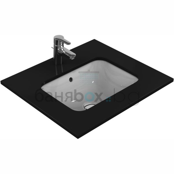 IDEAL STANDARD CONNECT правоъгълна мивка за баня под плот  