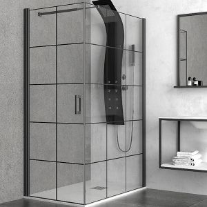 KARAG NERO BOX душ-кабина за баня с черен обков