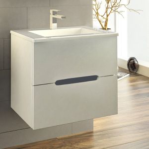 Шкаф за баня Candy 60 ПВЦ водоустойчиви мебели за малка баня и тоалетна 