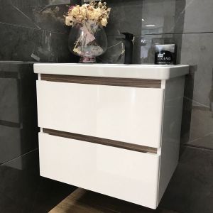 FLEXMEBEL LUMI 62 шкаф за баня с чекмеджета 