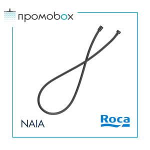 ROCA NEO-FLEX Black Shower Hose 
