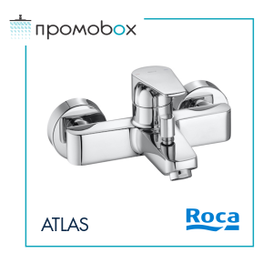 ROCA ATLAS Shower Mixer Tap Set