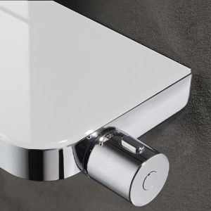 NEWFORM CASCADE душ-система с термостат бяло стъкло 