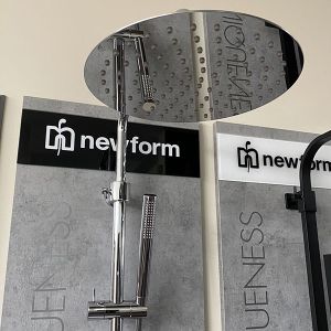 NEWFORM TONDA термостатична душ-система хром 