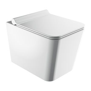 OMNIRES BOSTON 53 RIMLESS Wall Mounted Toilet With Soft-Closing Cover