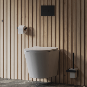 OMNIRES TAMPA 52 SLIM RIMLESS Wall Mounted Toilet With Soft-Closing Cover