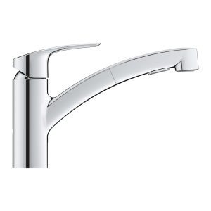 GROHE EUROSMART Single Lever Pull-Out Kitchen Mixer