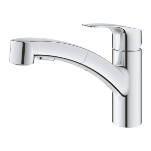 GROHE EUROSMART Single Lever Pull-Out Kitchen Mixer