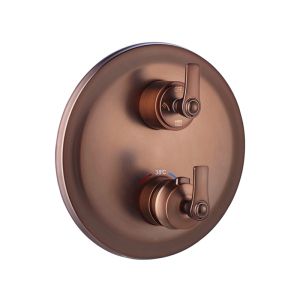 BERGSEE TREND ANTIQUE COPPER Thermostatic Concealed Single Lever Shower/Bath Mixer