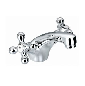 BERGSEE RETRO смесител за мивка ретро стил с две ръкохватки  