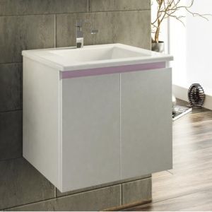 FLEXMEBEL ARRES 55 шкаф с мивка за баня с вратички