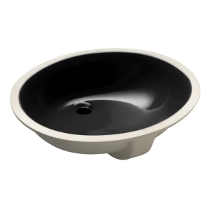 REA NEL 47 Undermounted Washbasin Glossy Black