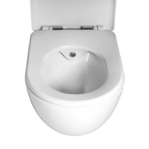CERASTYLE FREE RIMLESS  Hung Toilet