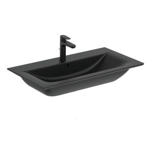IDEAL STANDARD CONNECT AIR 84 SB черна мебелна мивка за баня