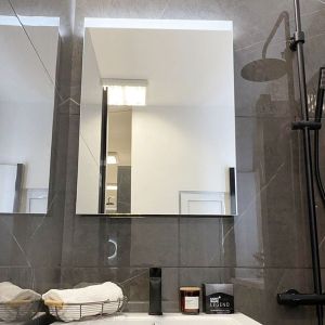 AB GROUP BRINK огледало за баня с вградено LED осветление 