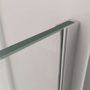 SIMPLE Glass Panel Bath Screen