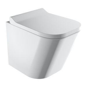 OMNIRES FONTANA 49 RIMLESS Wall Mounted Toilet With Soft-Closing Cover