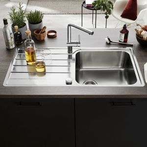 BLANCO LEMIS XL 6S Kitchen Sink With Automatic Drain