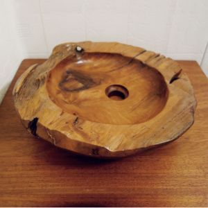 Дървена мивка за баня Luna