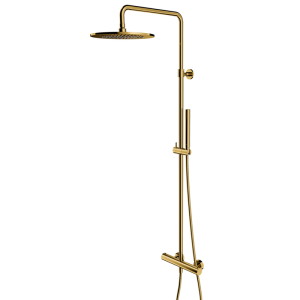 OMNIRES Y GOLDLUX 250 златна душ-система с термостат
