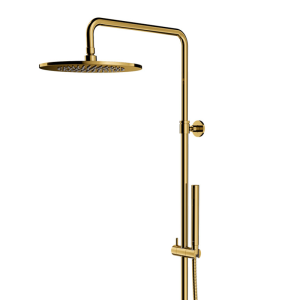 OMNIRES Y GOLDLUX 250 златна душ-система с термостат 