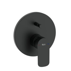 ROCA CALA смесител за вграждане за душ с превключвател, черен мат