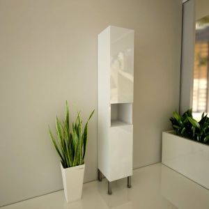 AB GROUP ALBA модерен водоустойчив pvc шкаф колона за баня 