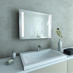 FLEXMEBEL PAUSE H огледало за баня с вградено LED осветление