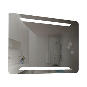 AB GROUP VERSA огледало за баня с вградено LED осветление 