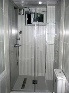 EASYBOX душ параван стъклена преграда за баня с врата на панти по поръчка 