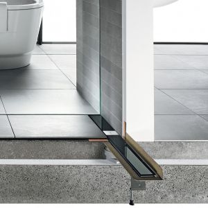VIEGA ADVANTIX BASIC Linear Bathroom Drain Back-to-Wall