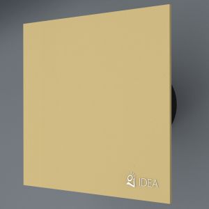 KLIMATOM IDEA вентилатор за баня, бежово стъкло