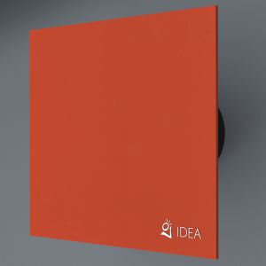 KLIMATOM IDEA вентилатор за баня, оранжево стъкло