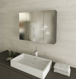AB GROUP PRAFLEXMEBEL PRAKTIS шкаф за баня с огледало KTIS шкаф за баня с огледало 